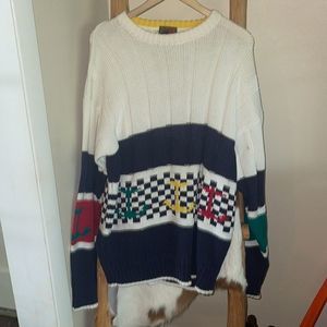RARE Vintage 1990s Nautical Sweater